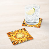 オレンかわいらしジスターバストデザイン紙コースター ペーパーコースター (インサイチュ)