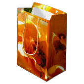 オレンかわいらしジバラ ミディアムペーパーバッグ (裏面アングル)