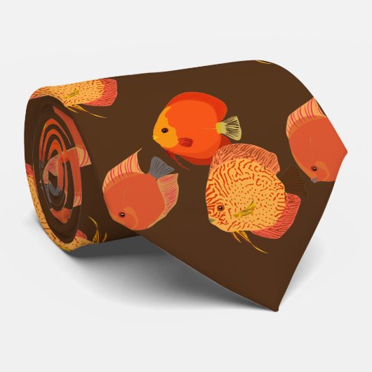 オレンすごいジ魚 ネクタイ (ロール)