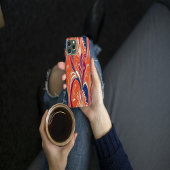 オレンはっきりしたジボホフローラiPhone 16ケース Case-Mate iPhoneケース