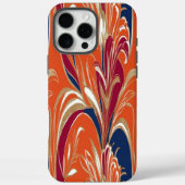 オレンはっきりしたジボホフローラiPhone 16ケース Case-Mate iPhoneケース (裏面)