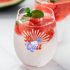 オレンやめジ紫やる気を起こさせるのレトロ ステムなしワイングラス