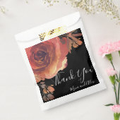 オレンエレガントジクリムゾンバラブラック フェイバーバッグ (封をした状態)