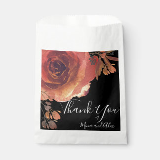 オレンエレガントジクリムゾンバラブラック フェイバーバッグ