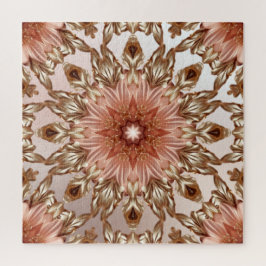 オレンエレガントジピーチフローラジグソーパズル ジグソーパズル