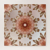 オレンエレガントジピーチフローラジグソーパズル ジグソーパズル (横)