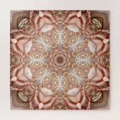 オレンエレガントジピーチフローラジグソーパズル ジグソーパズル (横)