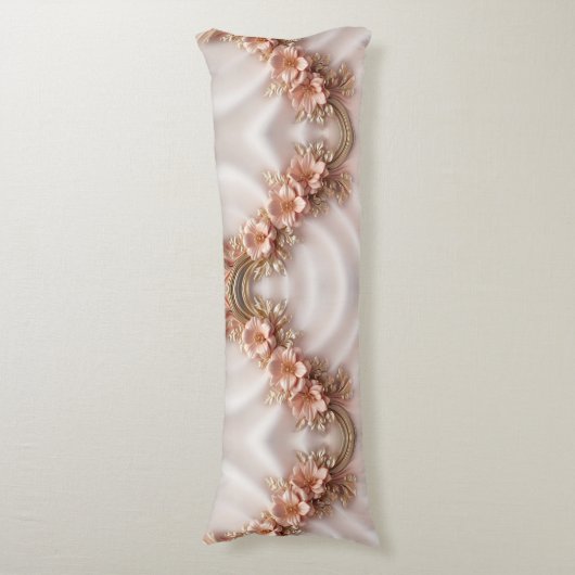 オレンエレガントジピーチフローラ抱き枕 ボディピロー (正面縦)