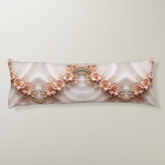 オレンエレガントジピーチフローラ抱き枕 ボディピロー (裏面)