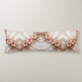 オレンエレガントジピーチフローラ抱き枕 ボディピロー (正面)