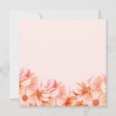 オレンエレガントジフローラ結婚ズ 招待状 (裏面)