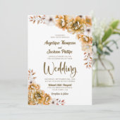 オレンエレガントジフローラ結婚ズ 招待状 (スタンド正面)