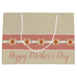 オレンエレガントジフローラ ラージペーパーバッグ