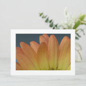 オレンエレガントジペタルカスタム招待状 招待状 (スタンド正面)