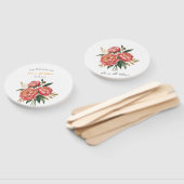 オレンエレガントジュ牡丹結婚ブーケ ハンドファン (組立なし)