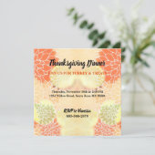 オレンエレガントジ秋フローラ感謝祭 招待状 (スタンド正面)