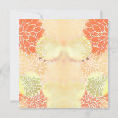 オレンエレガントジ秋フローラ感謝祭 招待状 (裏面)