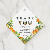 オレンエレガントジ緑かわいい フェイバータグ (正面)