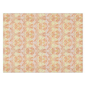 オレンエレガントジ花柄 テーブルクロス (正面(横))