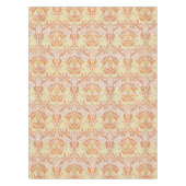 オレンエレガントジ花柄 テーブルクロス (正面)