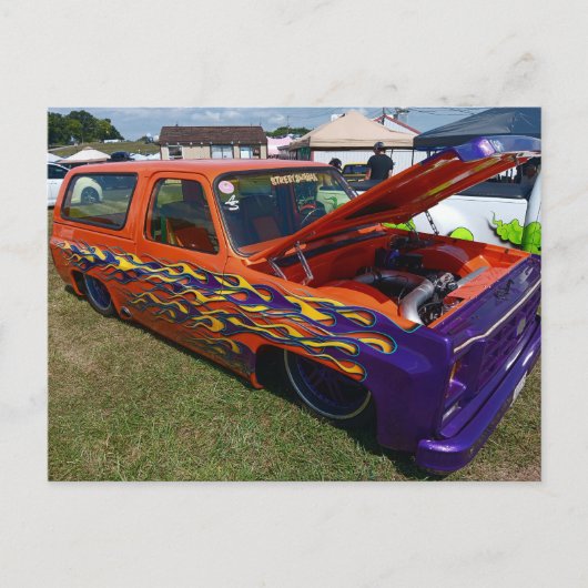 オレンカスタマイズジトラック ポストカード (正面)