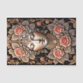 オレンクラシカルジバラレディイラストレーション 薄葉紙 (正面)