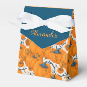 オレンクールジカボチャ秋ハロウィーン フェイバーボックス (正面サイド)