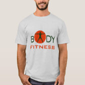 オレンクールジグリーン体マッドネススポーツとフィットネス Tシャツ (正面)