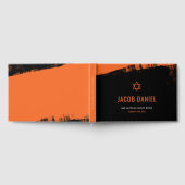 オレングランジジブラックバー（ユダヤ教の）バル・ミツバー ゲストブック (全面)