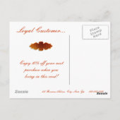 オレンコンテンポラリージのケルト色 ポストカード (裏面)