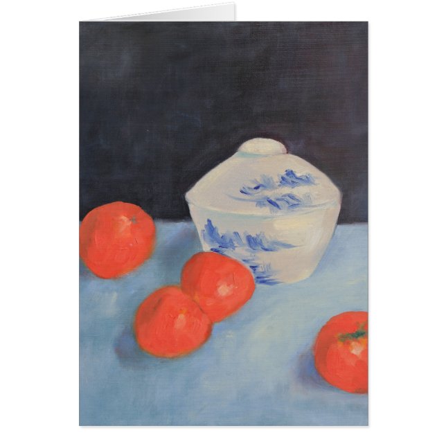 オレンジおよび柿 (正面)