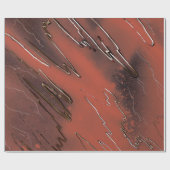 オレンジからブラウンに風化 ラッピングペーパー (フラット)