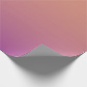 オレンジから紫のパタグラデーションーン ラッピングペーパー (角)