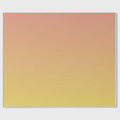 オレンジから黄色のパタグラデーションーン ラッピングペーパー (フラット)