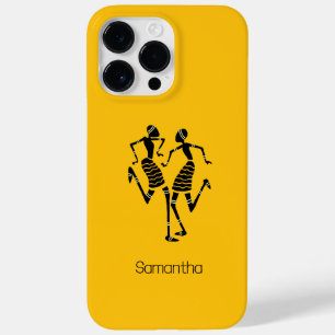 オレンジかわいいシルエット幸せダンサー Case-Mate iPhone 14 PRO MAXケース