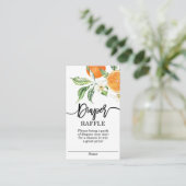 オレンジかわいこちゃんズオムツラッフル エンクロージャーカード (スタンド正面)