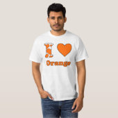 オレンジが好き Tシャツ (正面フル)