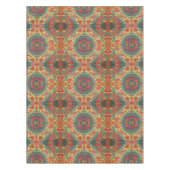 オレンジきのこのテーブルクロス テーブルクロス (正面)