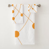 オレンジくもの巣 バスタオルセット (インサイチュ)
