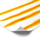 オレンジこ来こThe Son Baby Shower Welcome ポスター (角)