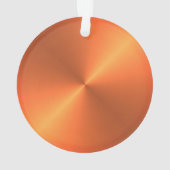 オレンジさび輝き オーナメント (裏面)