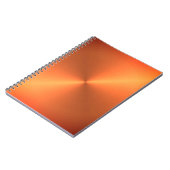 オレンジさび輝き ノートブック (左側)