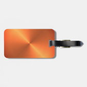 オレンジさび輝き ラゲッジタグ (裏面横)