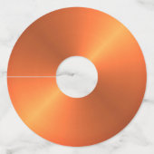 オレンジさび輝き ワイングラスタグ (裏面)