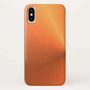 オレンジさび輝き iPhone X ケース