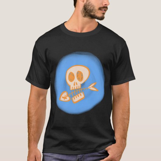 オレンジって死ぬほどおいしい Tシャツ (正面)