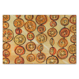 オレンジでよかったオレンジ柄 薄葉紙