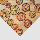 オレンジでよかったオレンジ柄 薄葉紙 (詳細)