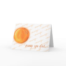 オレンジでよかった？