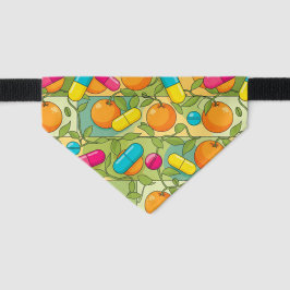 オレンジとつる植物猫薬局ヘルスケアナース